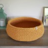 Single Cat Bed 38 cm - musztardowy