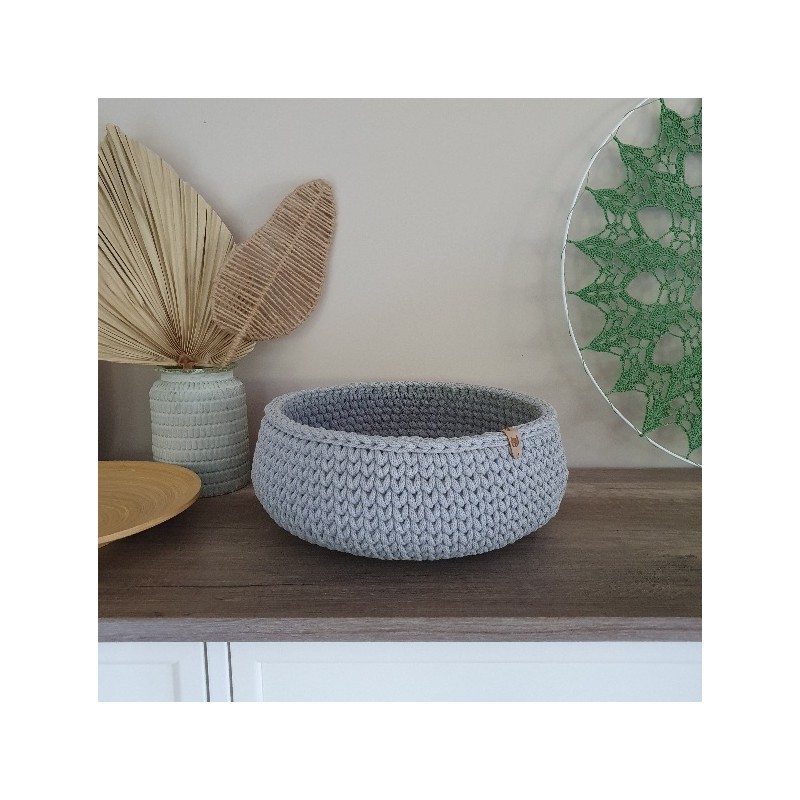 Single Cat Bed 40 cm - szary