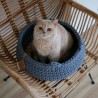 Chunky Cat Bed - STALOWY
